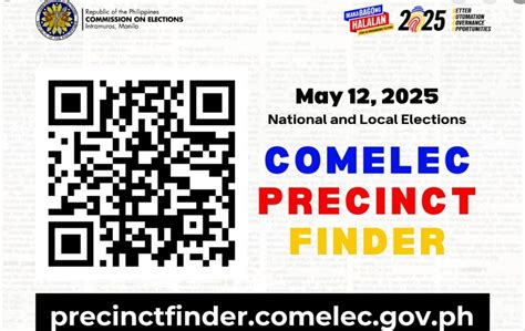 precinctfinder.comelec.gov.oh|Comelec's online precinct finder now live .